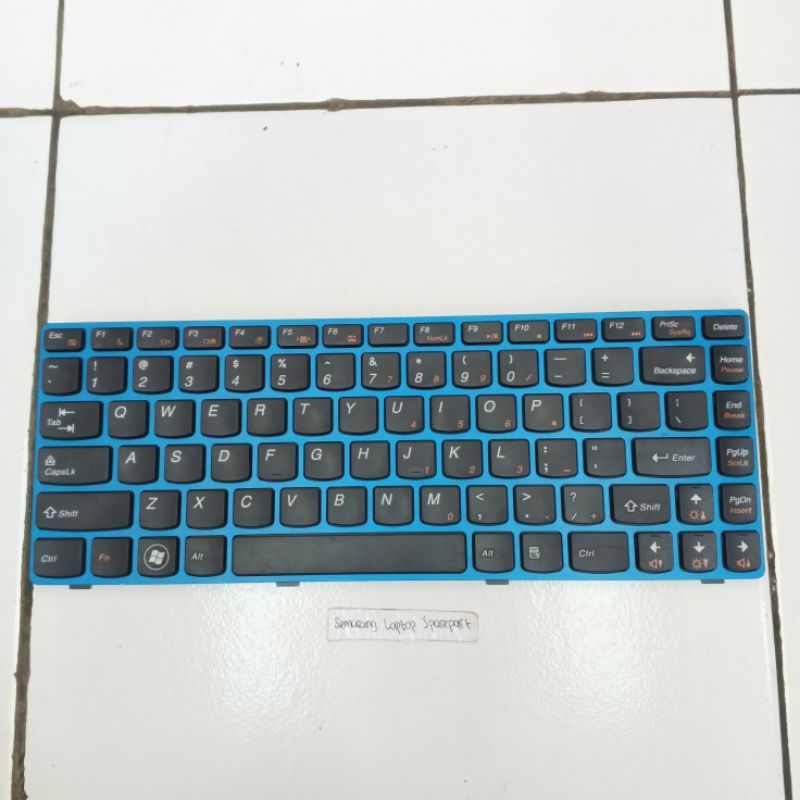 Jual KEYBOARD LENOVO Z370 Kibot Ideapad Laptop | Shopee Indonesia