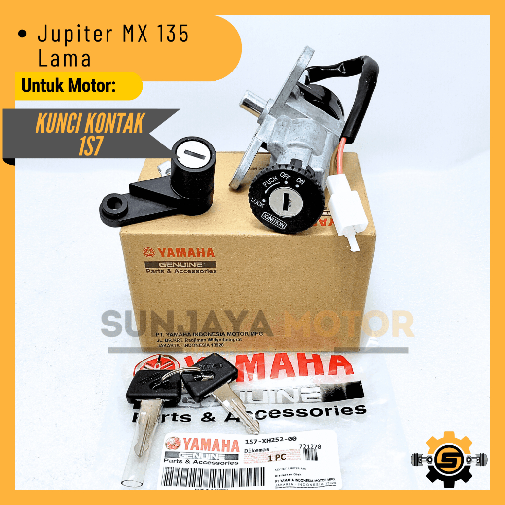 Jual Kunci Kontak Set 1S7 Keyset Original Yamaha Jupiter MX 135 Lama ...