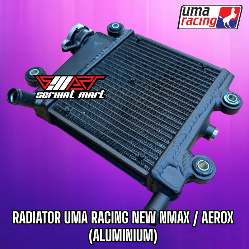 Jual RADIATOR UMA RACING V2 YAMAHA NEW NMAX / AEROX FULL ALUMINIUM ...