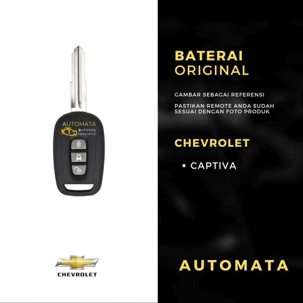 Jual Baterai Remote Chevrolet Captiva 2007 Bensin Original Panasonic ...