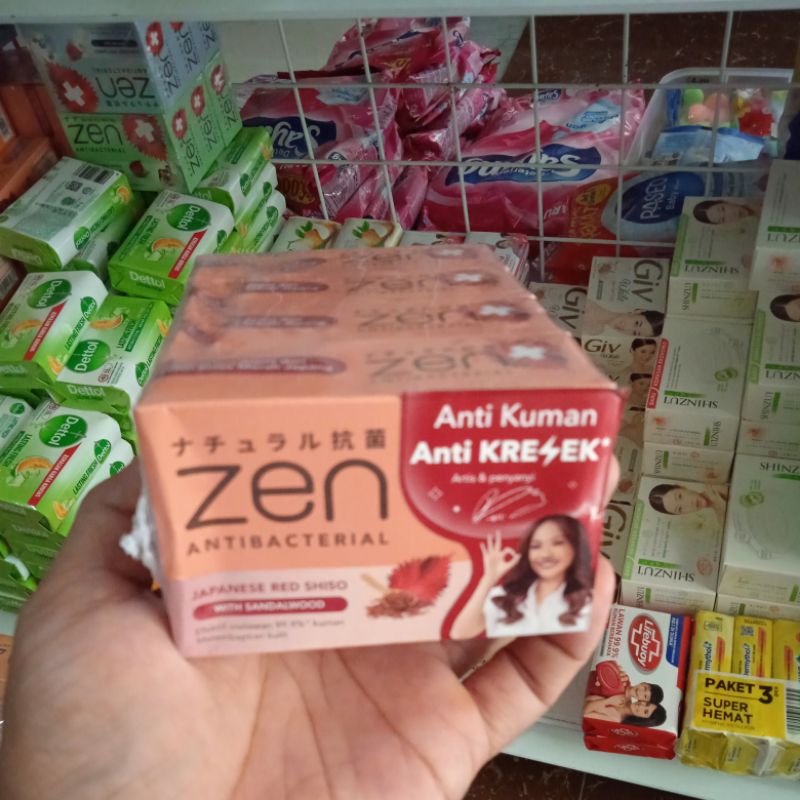 Jual Sabun Zen Batang Isi 4 Batang Shopee Indonesia