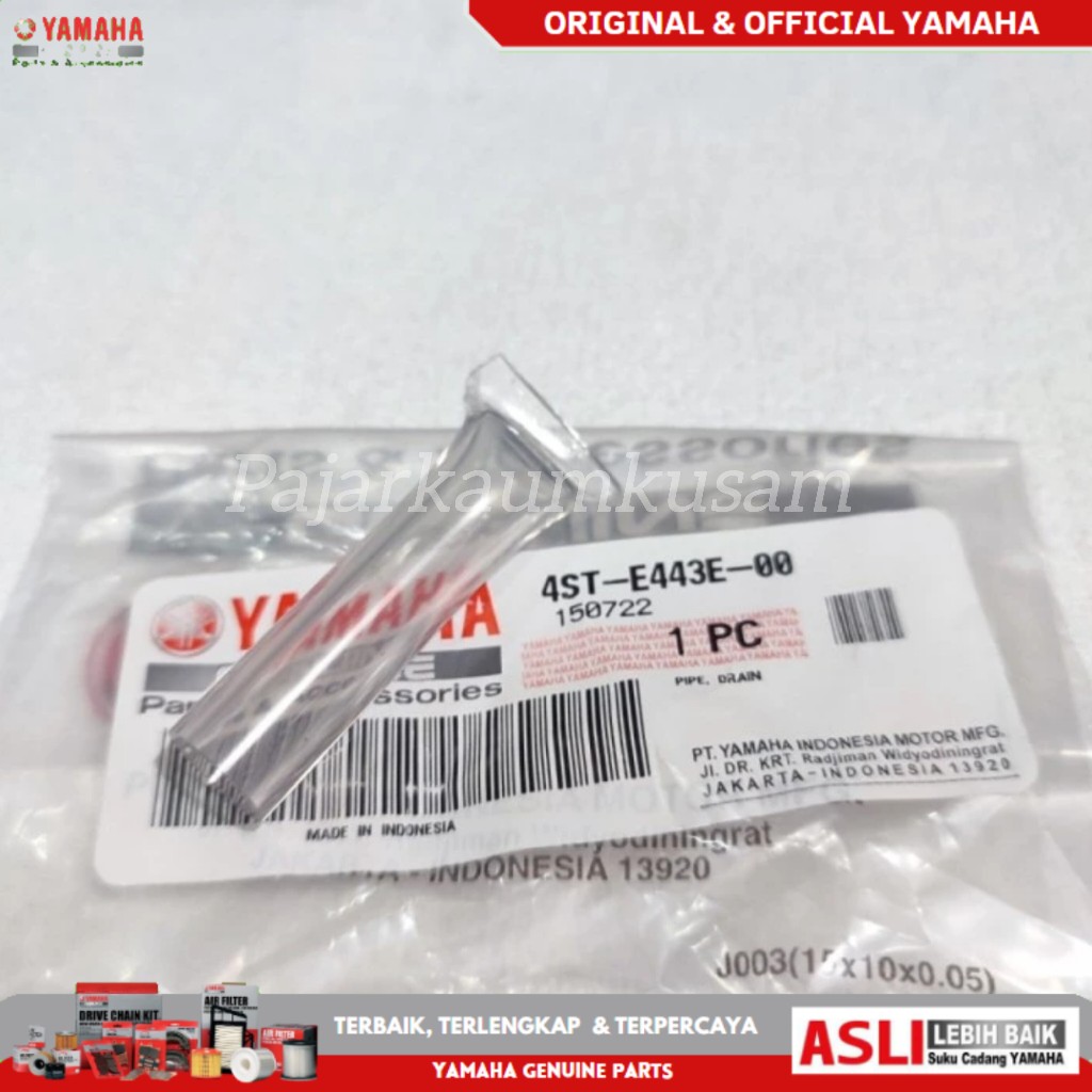Jual SELANG BUNTU PUTIH BAK CVT NMAX N MAX AEROX MIO ORIGINAL 4ST-E443E ...