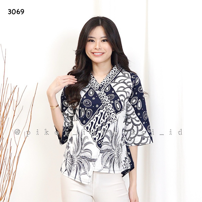 Jual Baju batik cewek / batik modern / blouse batik / baju batik wanita