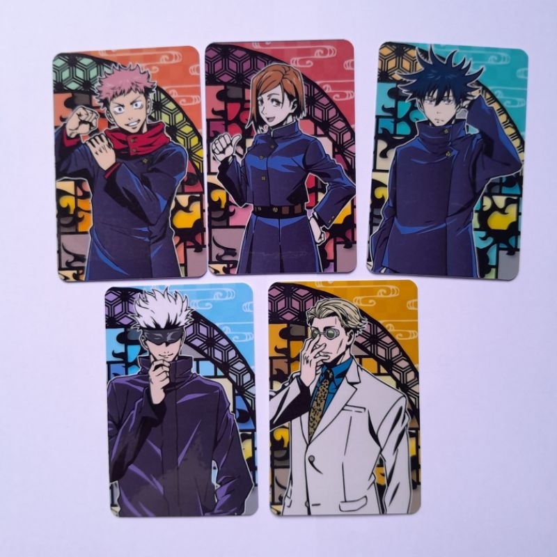 Jual Photocard Anime Jujutsu Kaisen Type B Photocard Jujutsu Kaisen ...