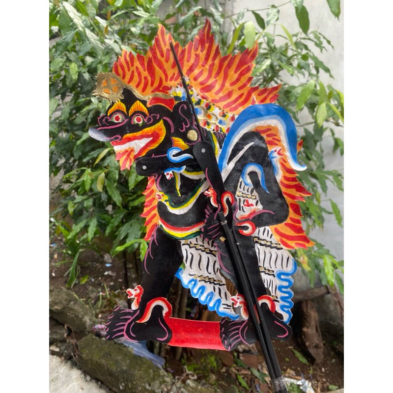 Jual BUTO ARMAL BRAHALA SEWU +-30 cm Wayang Kulit ASLI Sapi Mainan Anak ...