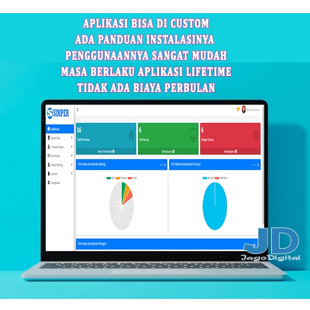Jual Aplikasi Permintaan Stok Barang Berbasis Web Bisa Online atau ...