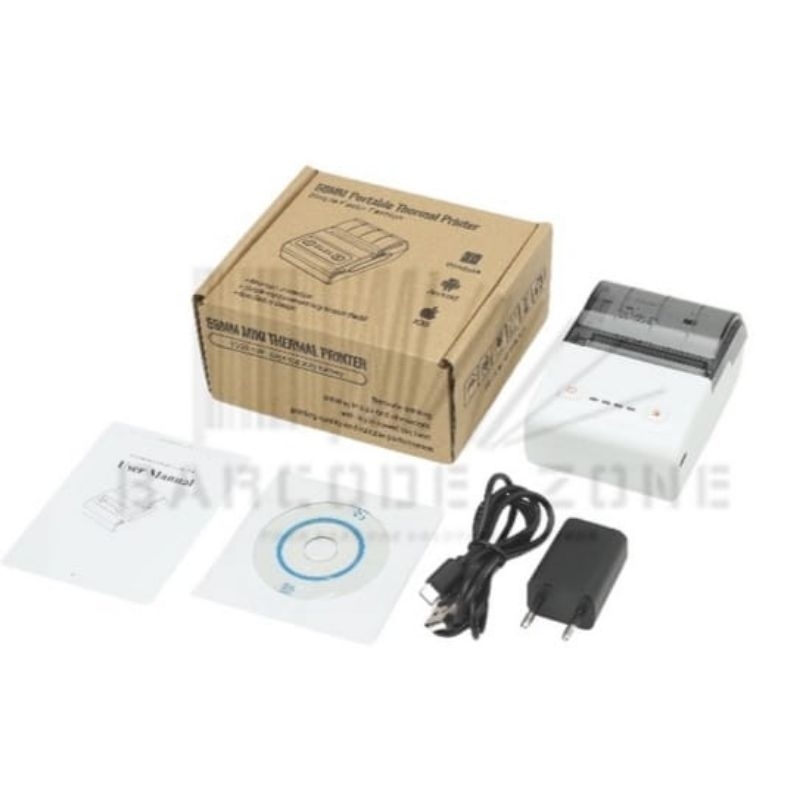 Jual Printer Bluetooth Thermal Mini Cas Portable 58mm (Free Kertas 5 ...