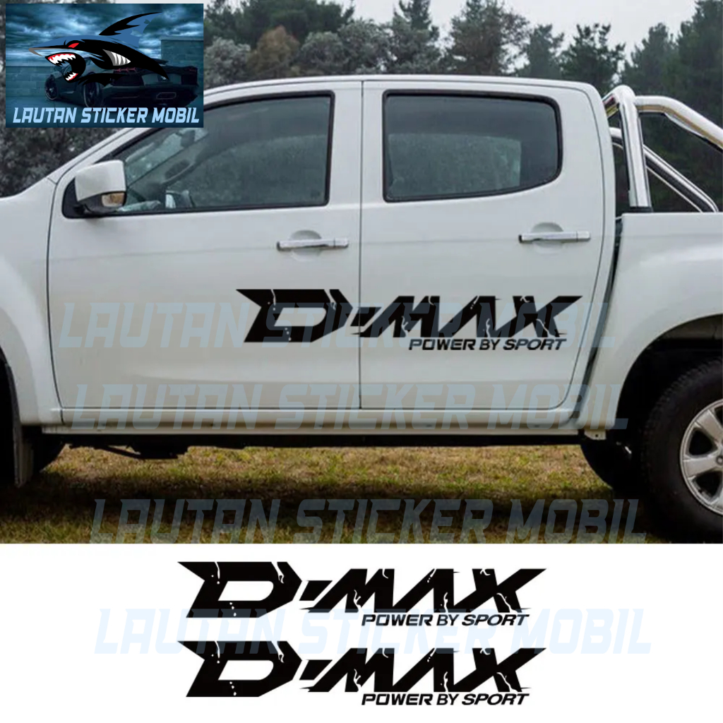Jual sticker mobil d-max cutting sticker isuzu d-max | Shopee Indonesia