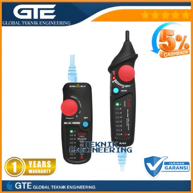 Jual Wire Tracker FWT82 Bside Locator Cable Tester RJ45 RJ11 Network ...