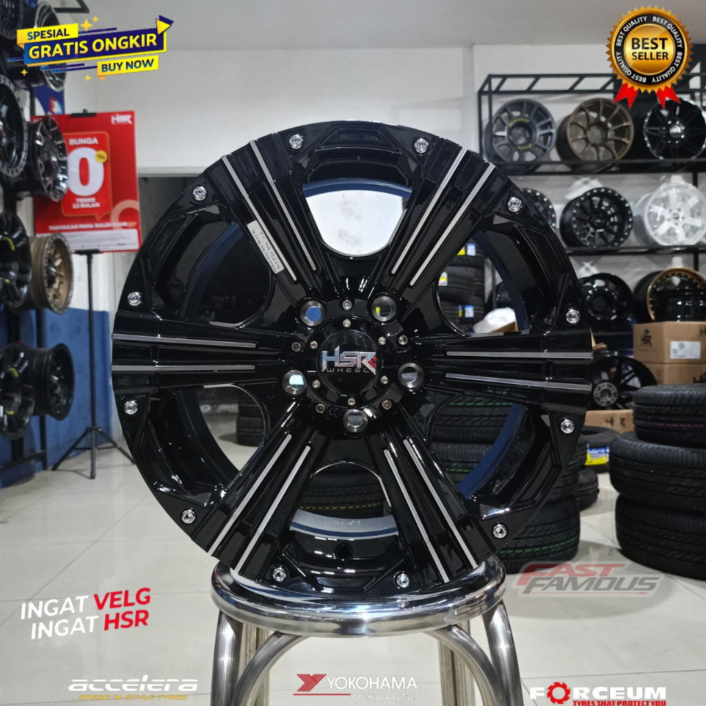 Jual velg mobil r15 baut 5x114,3 semi offroad bisa untuk rush, xpander ...