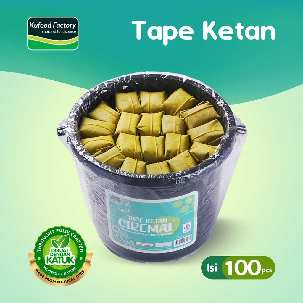 Jual Ciremai Tape Ketan Hijau Daun Jambu 100 Bungkus Shopee Indonesia