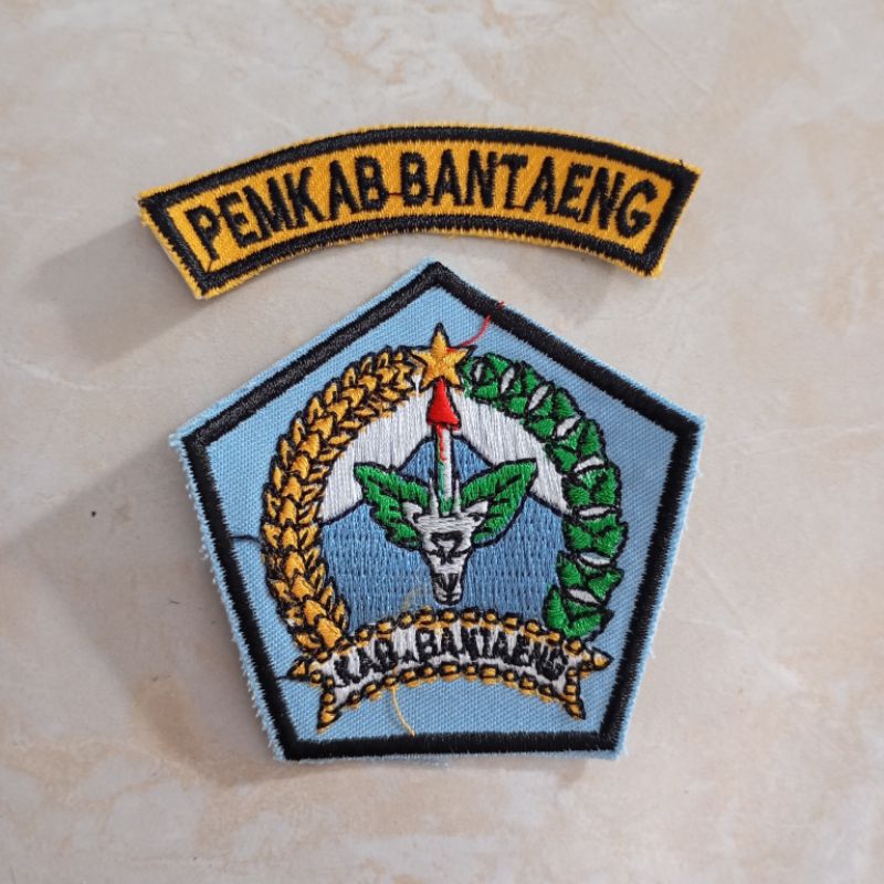 Jual Set Bordir Badge Logo Lambang Bantaeng | Shopee Indonesia