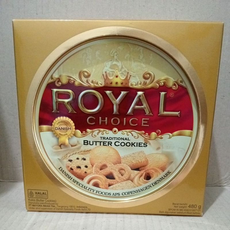 Jual Royal Choice Tradisional Butter Cookies 480g | Shopee Indonesia