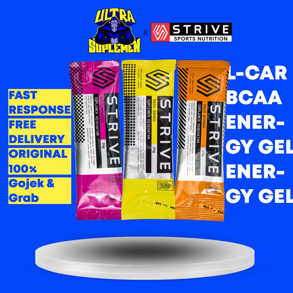 Jual STRIVE ENERGY GEL 1 SACHET HALAL | Shopee Indonesia