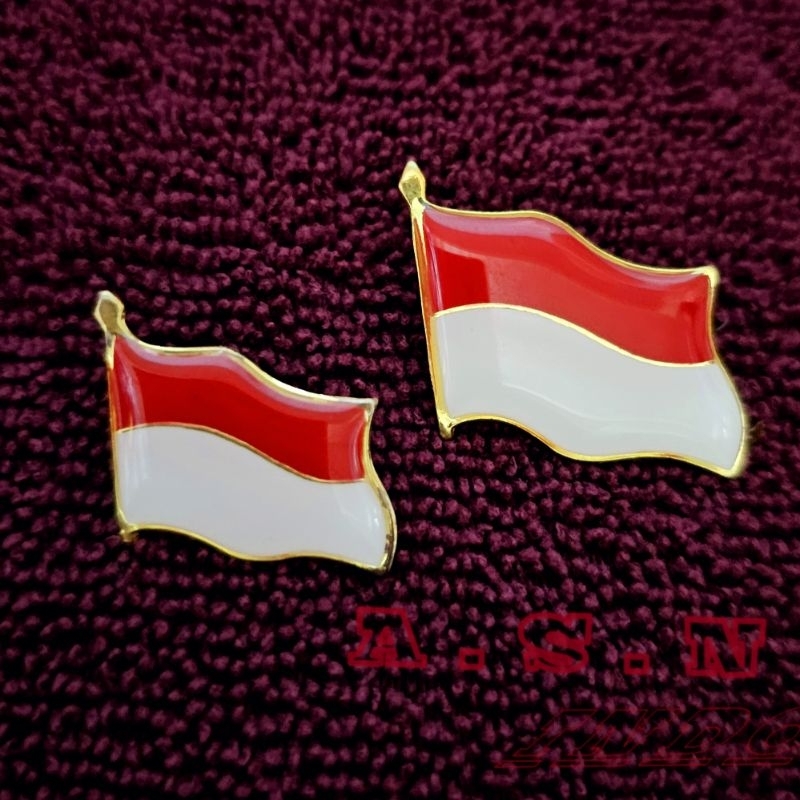 Jual Pin Bendera Merah Putih Berkibar Paskibra | Shopee Indonesia