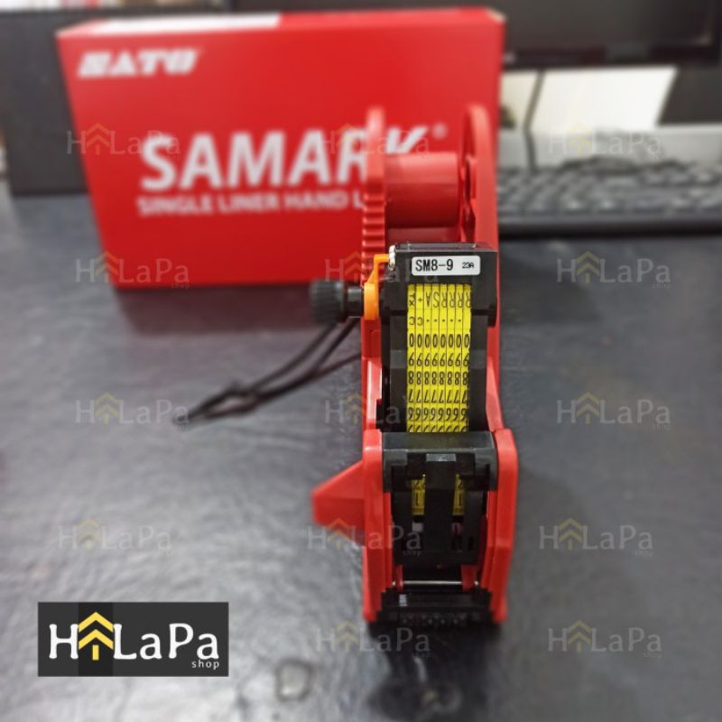 Jual SATO SAMARK Single Liner Hand Labeller (8 Digit)/ Tembakan Label ...