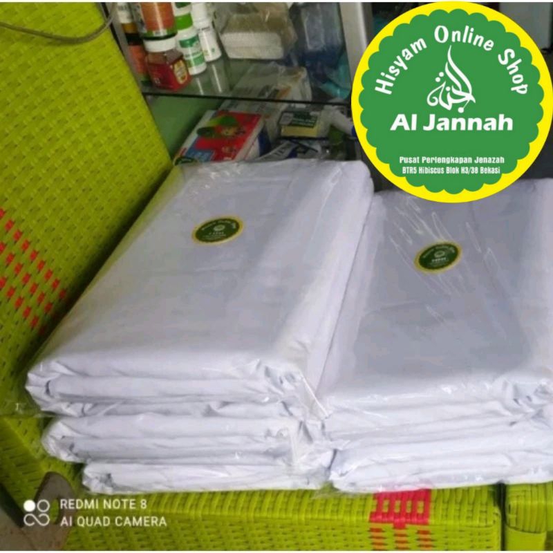Jual Kain Kafan Premium Super di Lengkapi Serbuk Cendana dan Parfum ...