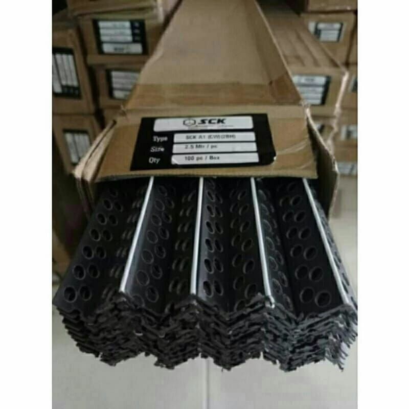 Jual corner bead sudutan luar tembok UPVC PVC SCK A1 CW 2.5M, MINIMAL ...