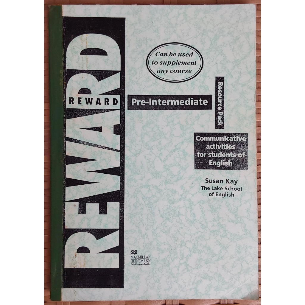 Jual Reward - Resource Pack - Pre Intermediate - Communicative ...