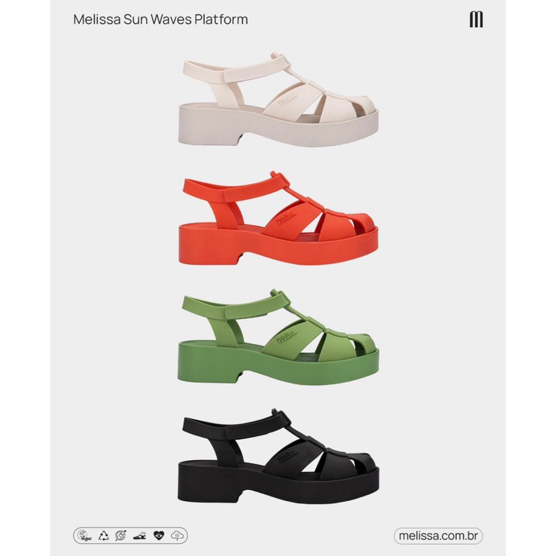 Jual MELISSA SUN WAVES PLATFORM AD | Shopee Indonesia Jual MELISSA SUN WAVES PLATFORM AD | Shopee Indonesia