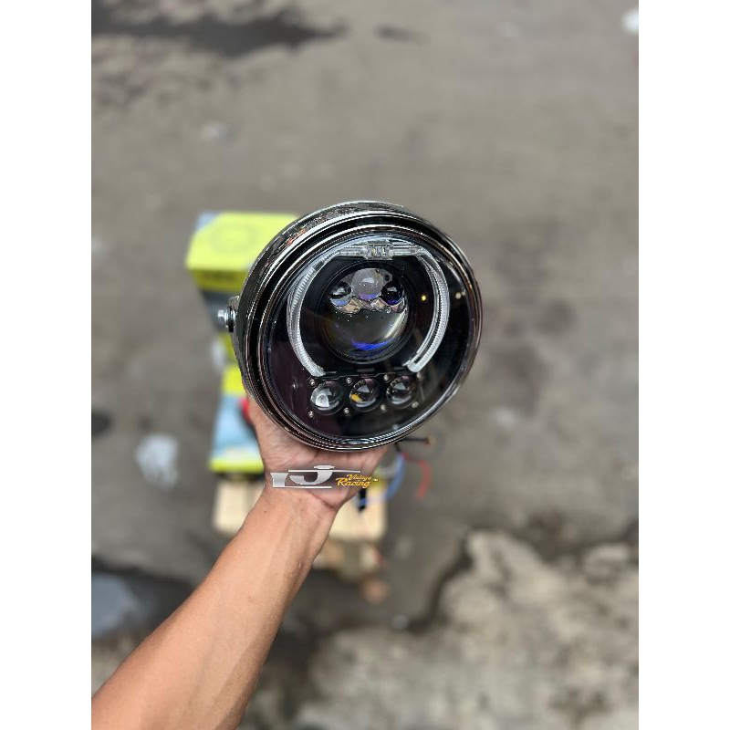 Jual BILED PRO7 MINILASER NINJA AES TURBO UX2 DOBEL LASER 3 INCH DEVIL ...
