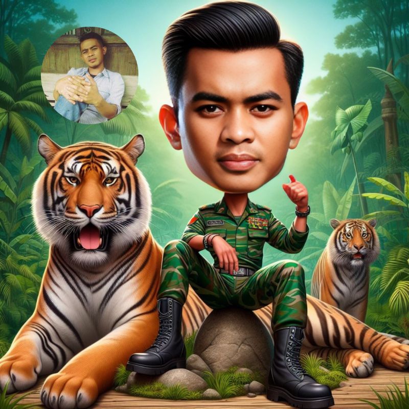 Jual EDIT FOTO TEMA TENTARA TEMPEL FOTO MODE AI SESUAI IKLAN Shopee