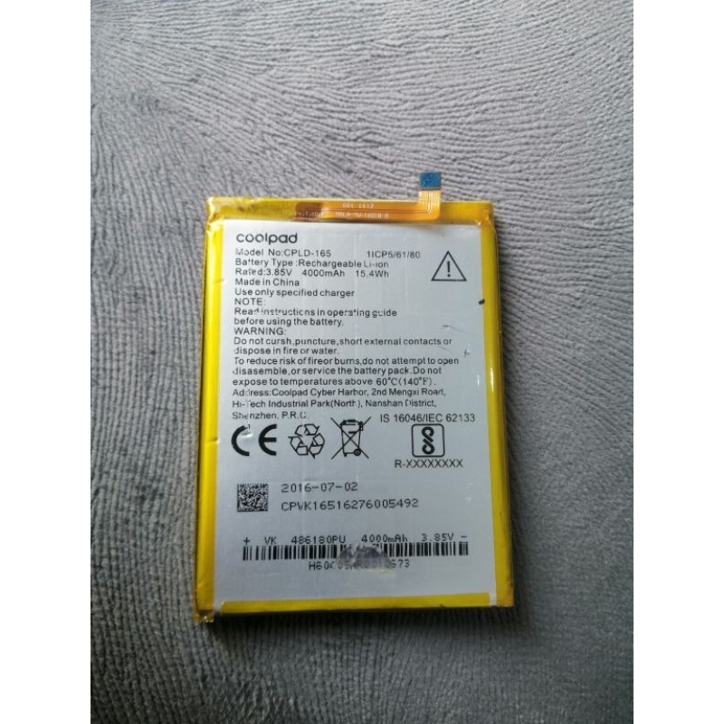 Batteria Originale Vodafone Per Smart Turbo 4 &ndash; Modelli IV 889, 890, VF890, Coolpad CPLD-315