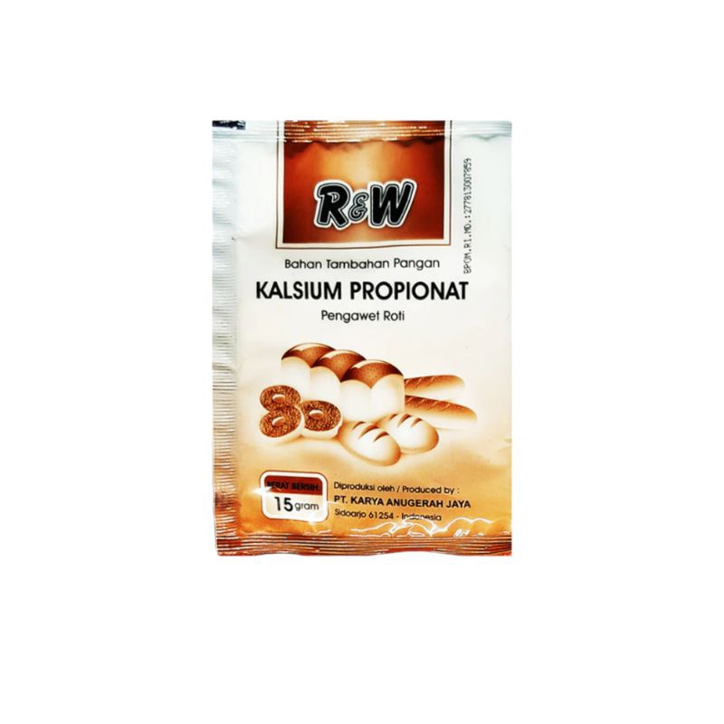 Jual R&W Rajawali Kalsium Propionat Pengawet Roti Kue Kering SACHET 15 ...