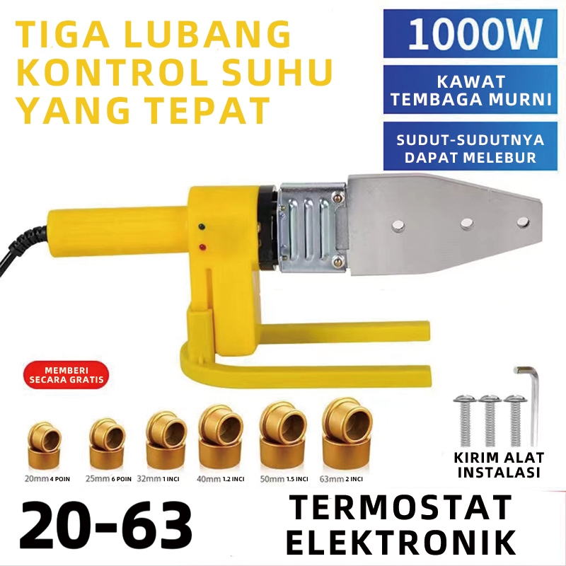 Jual Sunlise Mesin Las PPR 20 63mm Pemanas Pipa PPR Pipe Heater