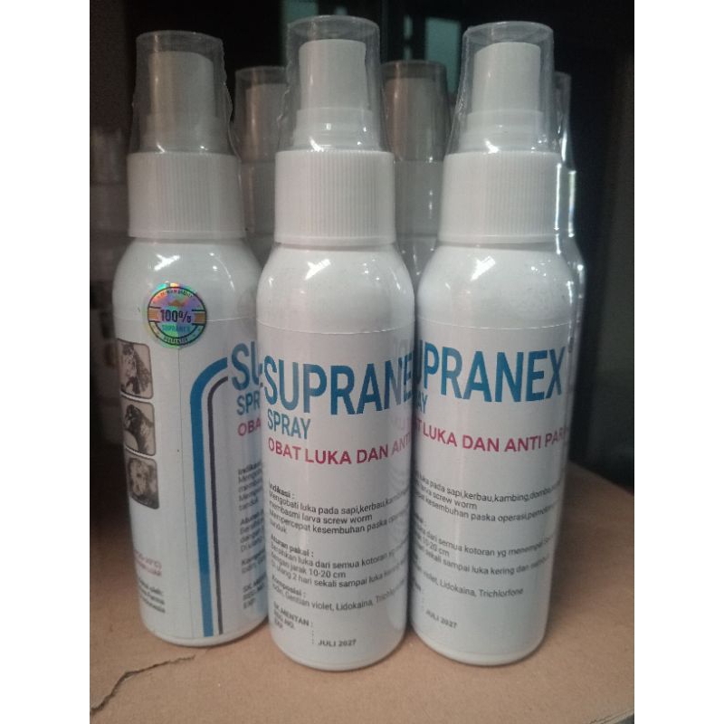 Jual Supranex Obat Luka Dan Anti Parasit Pada Sapi Kerbau Kambing ...