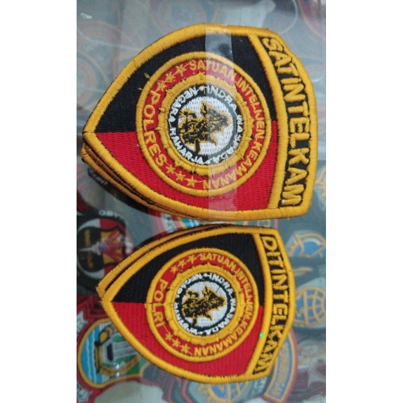 Jual logo DIT INTELKAM SATINTELKAM POLRI TIMBUL 3 D | Shopee Indonesia