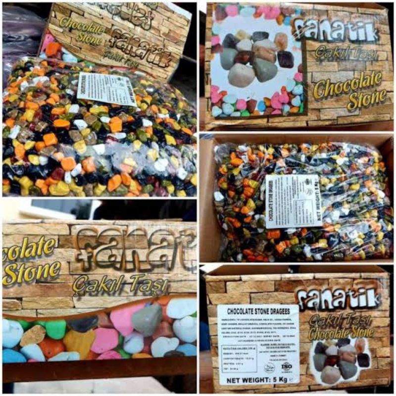 Jual Fanatik Cokelat Kerikil Turki Stone Coklat Batu 500gr 1kg Coklat Krikil Coklat Arab 5211