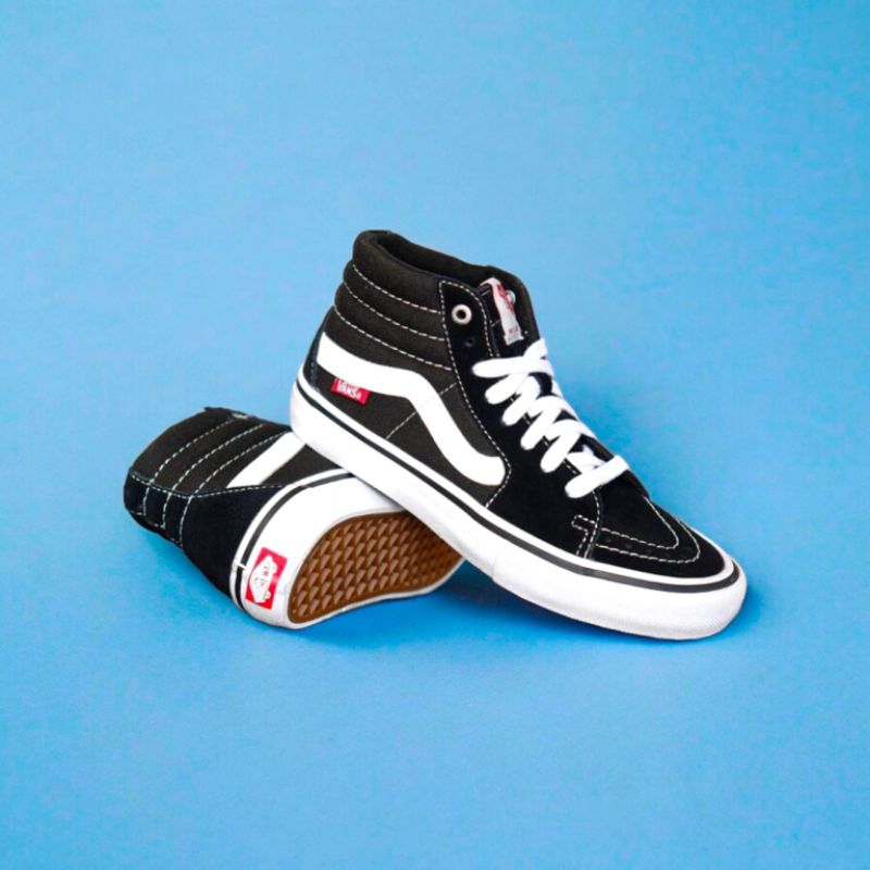 vans ski hi black