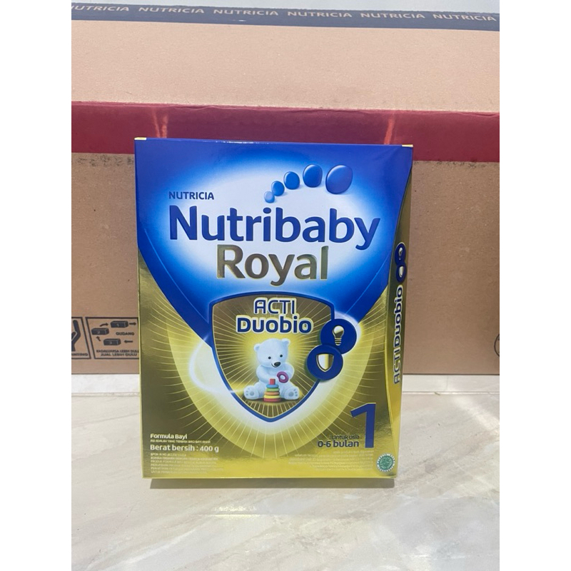 Jual Nutribaby Royal 1 (0-6 bulan) 400g exp 2025 | Shopee Indonesia