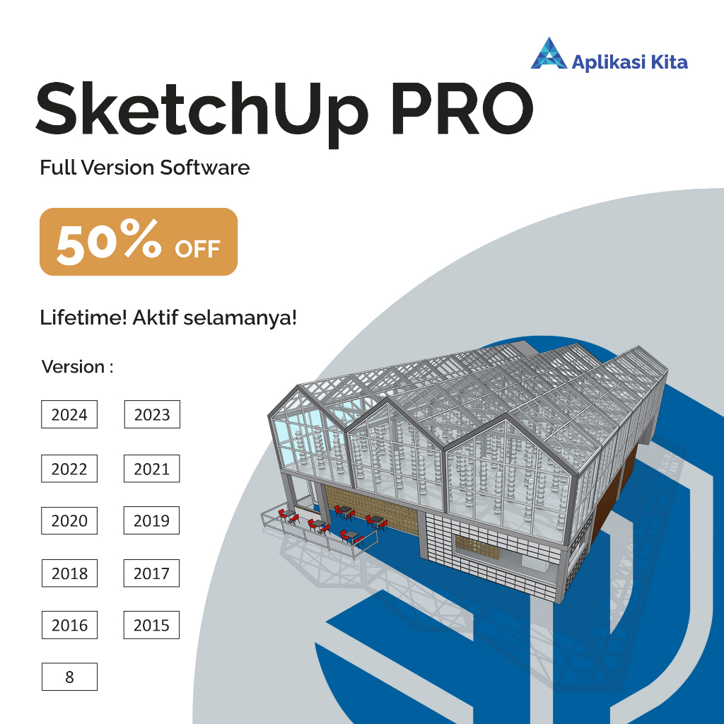 Jual SketchUp PRO Full Version - For Windows | Shopee Indonesia