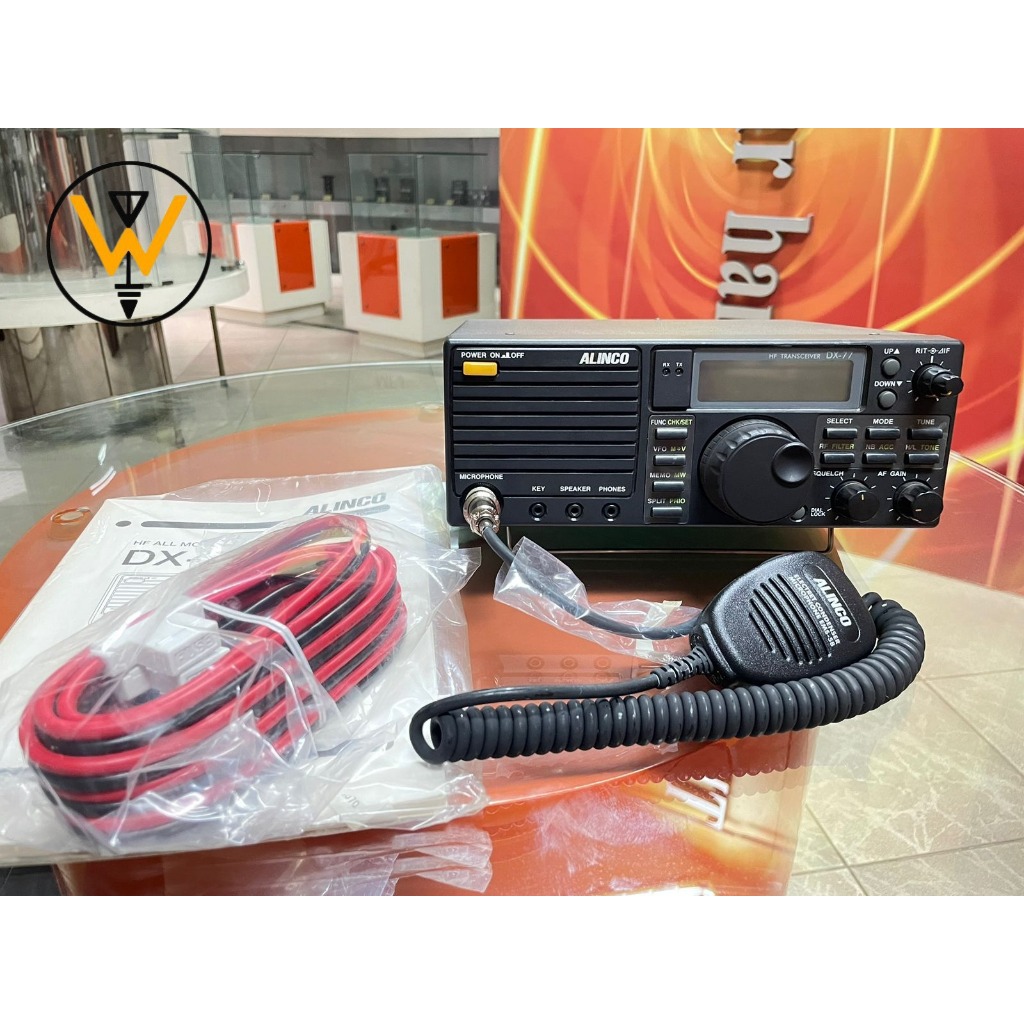 Jual ALINCO DX-77 HF MOBILE 100W TRANSCEIVER | Shopee Indonesia