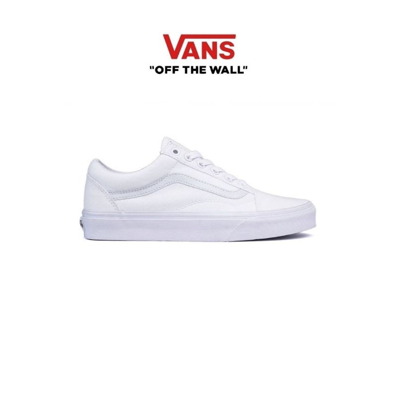Jual Vans Old Skool Classic True White Original Shopee Indonesia