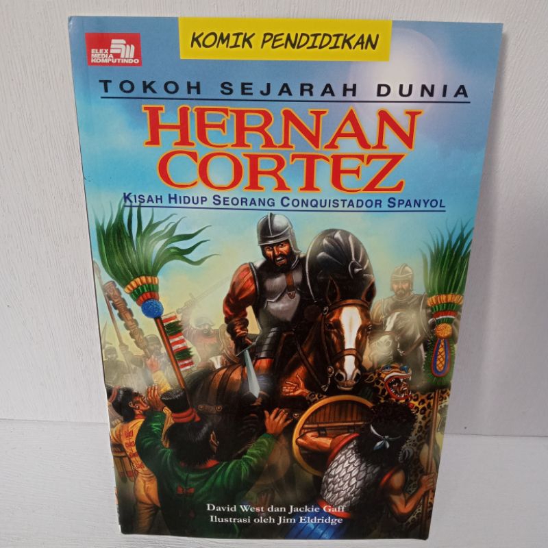 Jual Buku Original Komik Pendidikan Tokoh Sejarah Dunia Herman Cortez