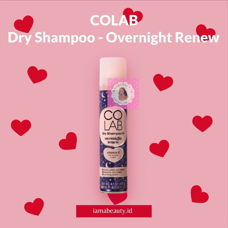 Jual COLAB Dry Shampoo Overnight Renew Shopee Indonesia