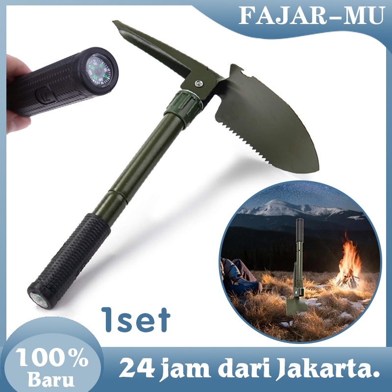 Jual Pacul Sekop Lipat Militer Portablel Survival Tools Sekop Pacul ...