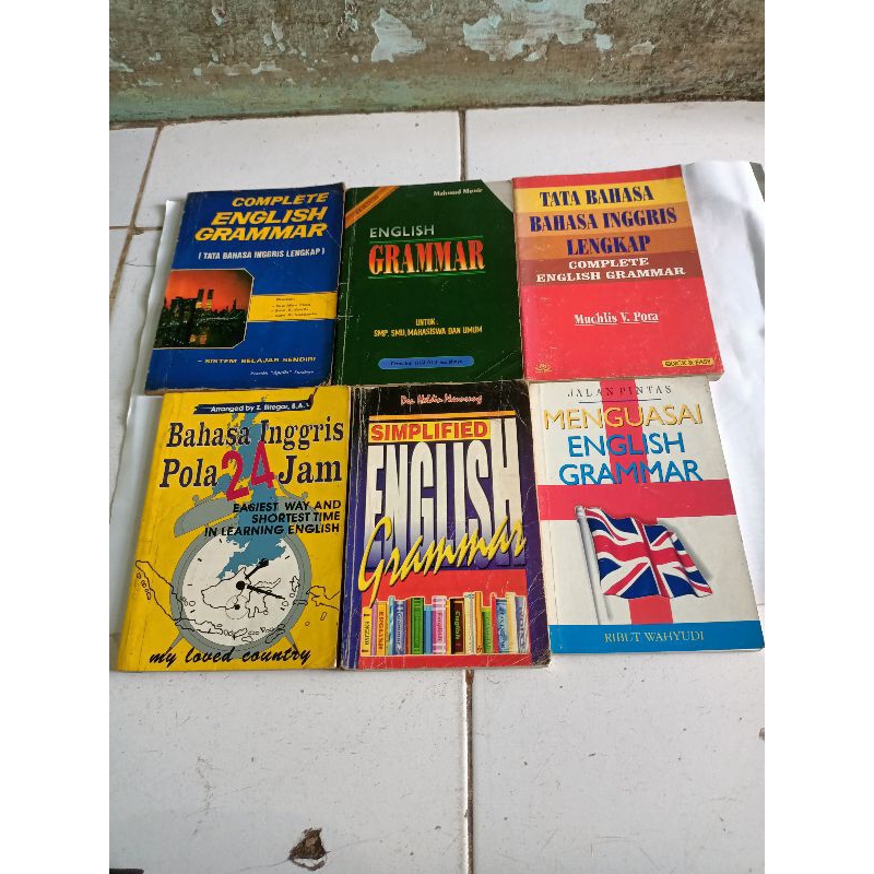 Jual COMPLETE ENGLISH GRAMMAR, TATA BAHASA INGGRIS LENGKAP, BAHASA ...