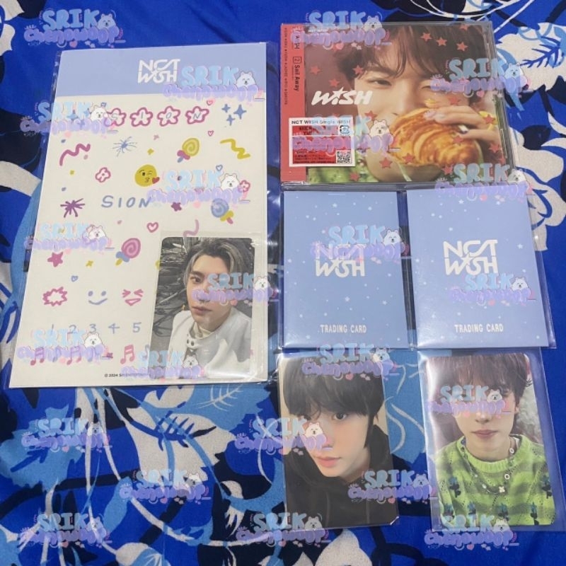 Jual (ready stock) jp nct wish album yushi sticker deco sion Ld 3.0 ...