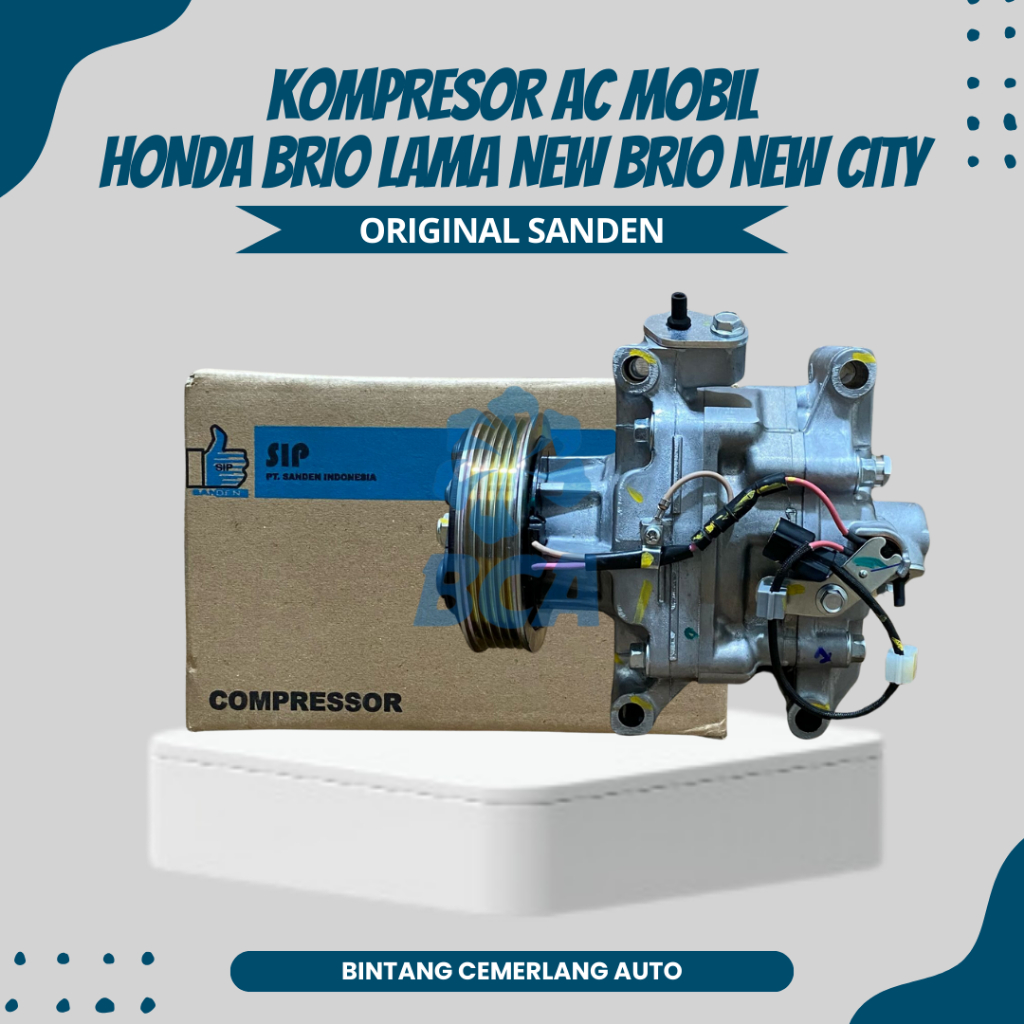 Jual COMPRESSOR KOMPRESOR AC Mobil Brio Lama New Brio New City ORIGINAL ...