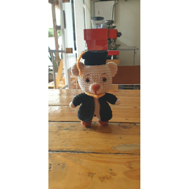 Jual Boneka Rajut Hadiah Wisuda Graduation / Boneka Graduation Teddy ...