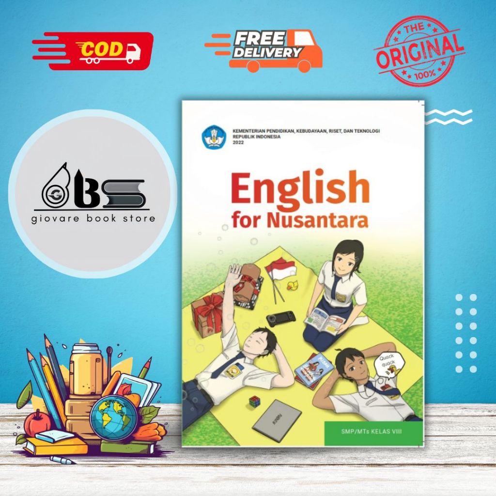 Jual BUKU ENGLISH FOR NUSANTARA KELAS 8 KURIKULUM MERDEKA | BUKU SISWA ...