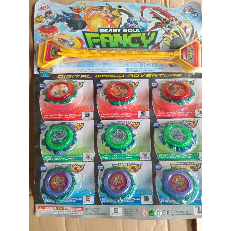 Jual Gasing Fancy @9 Gasing Beyblade | Shopee Indonesia