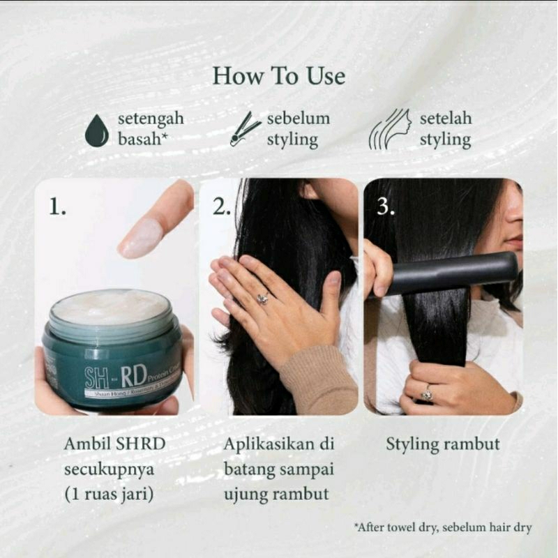 Jual SHRD Protein Cream Kemasan Asli 5 ml | Moisturizer & Vitamin ...