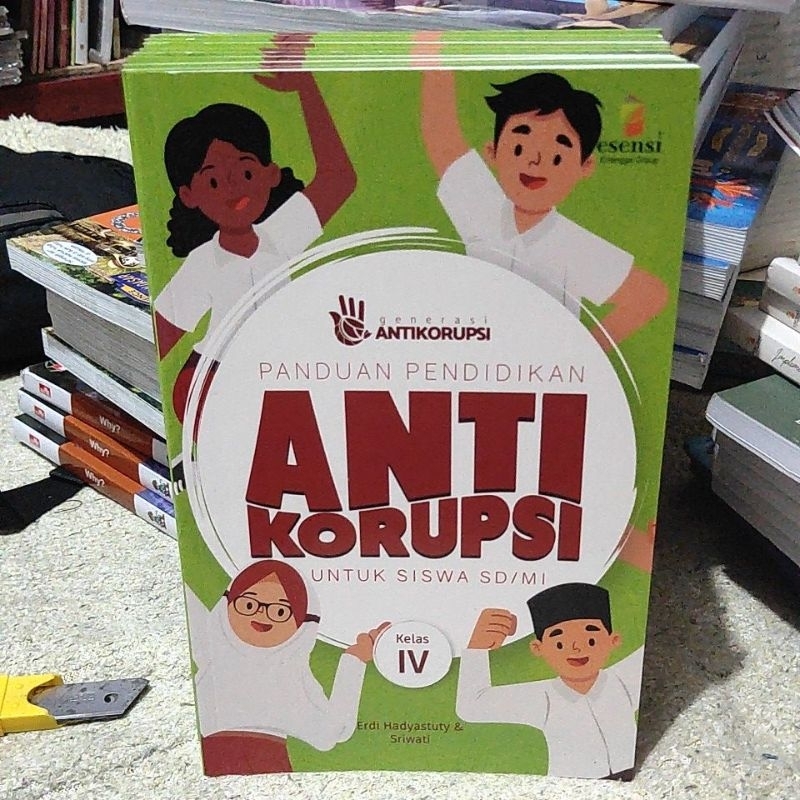 Jual Original Buku Panduan Pendidikan Anti Korupsi Untuk Siswa SD/mi ...