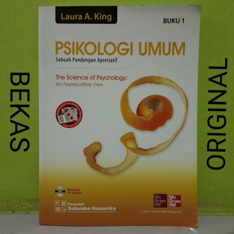 Jual Buku Psikologi Umum Buku 1 Sebuah Pendangan Apresiatif - The ...