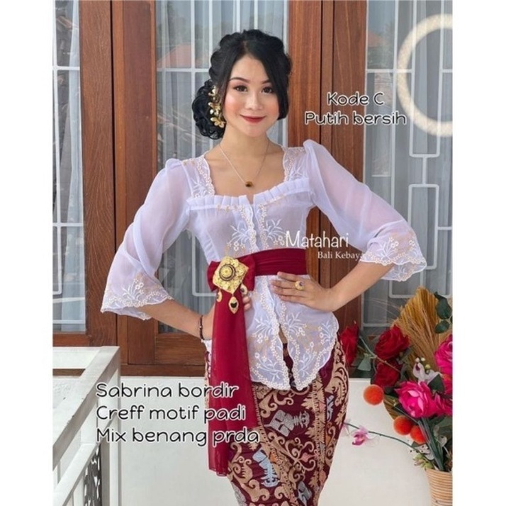 Jual kebaya model sabrina | Shopee Indonesia